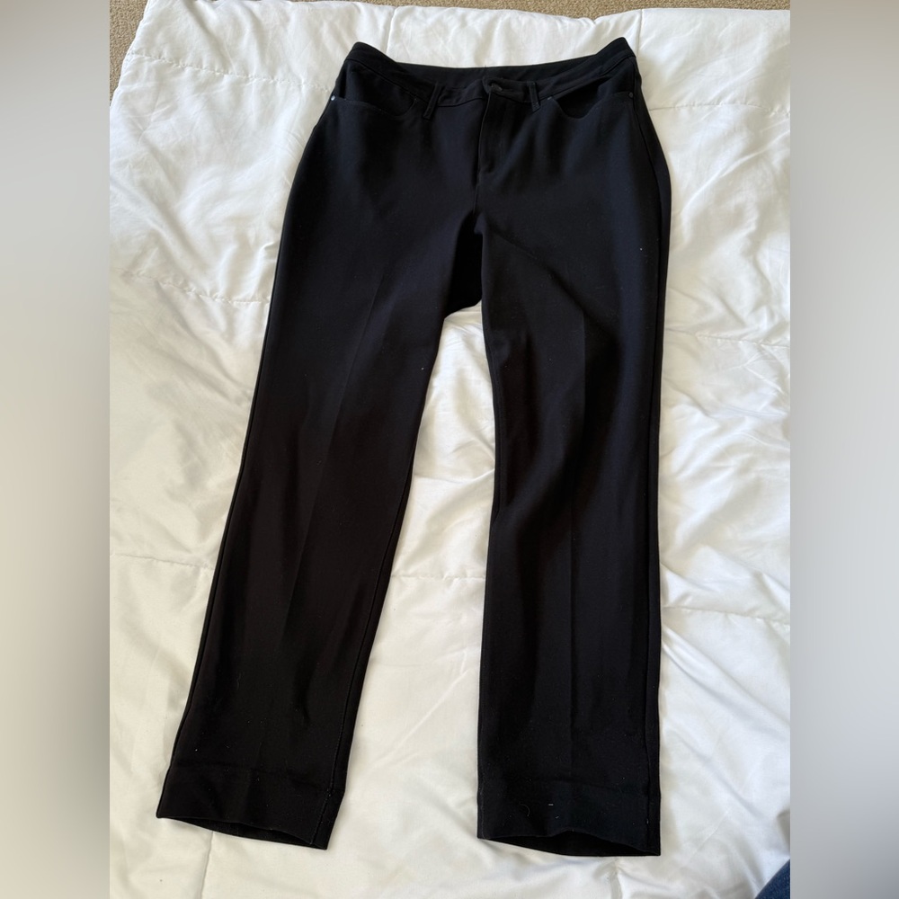 Chico's Women's Black Straight Leg Pants
